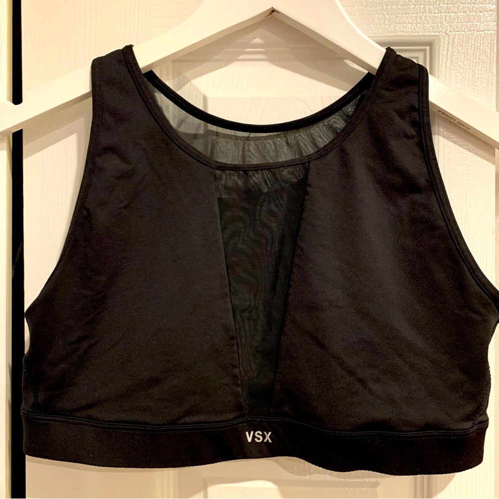 Victoria’s Secret Hi Neck Mesh Sports Bra